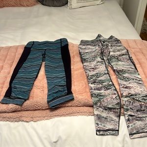 2 Size 2 Lululemon leggings
